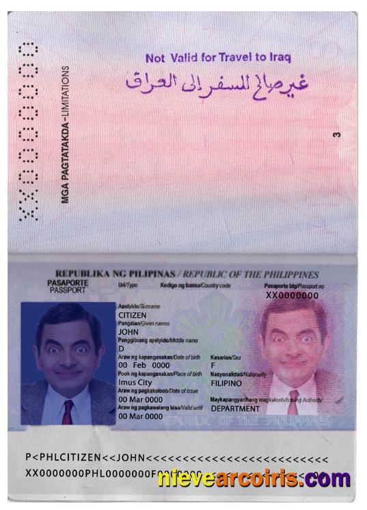 Philippines passport version 2